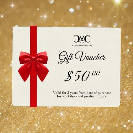 gift card for art workshops and products