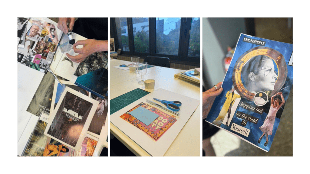 Brisbane Workshop Collage Art Creative Experiences