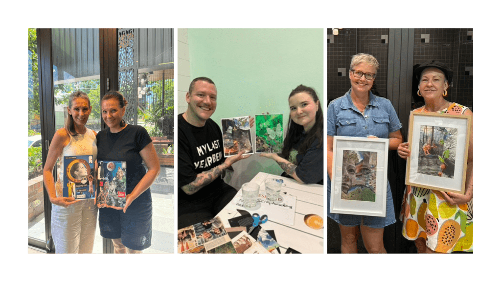 Brisbane Workshop Collage Art Creative Experiences