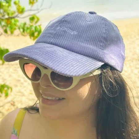 Made to Collage, Corduroy Lilac Hat