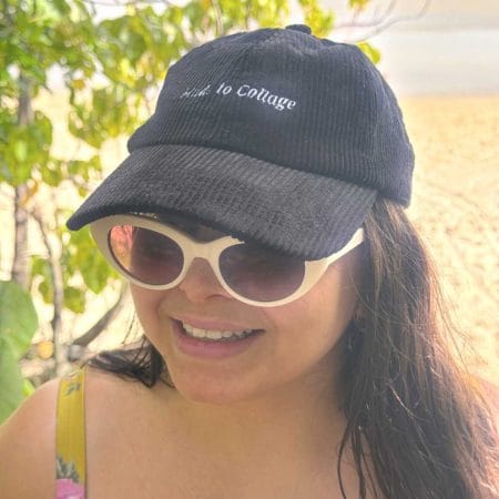 Made to Collage, Corduroy Black Hat