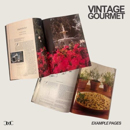 VintageGourmetMagazines Magazines For Sale Vintage Magazines The Collage Collective Collage Art Crafting